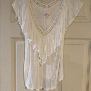 Sleeveless casual shirt size small